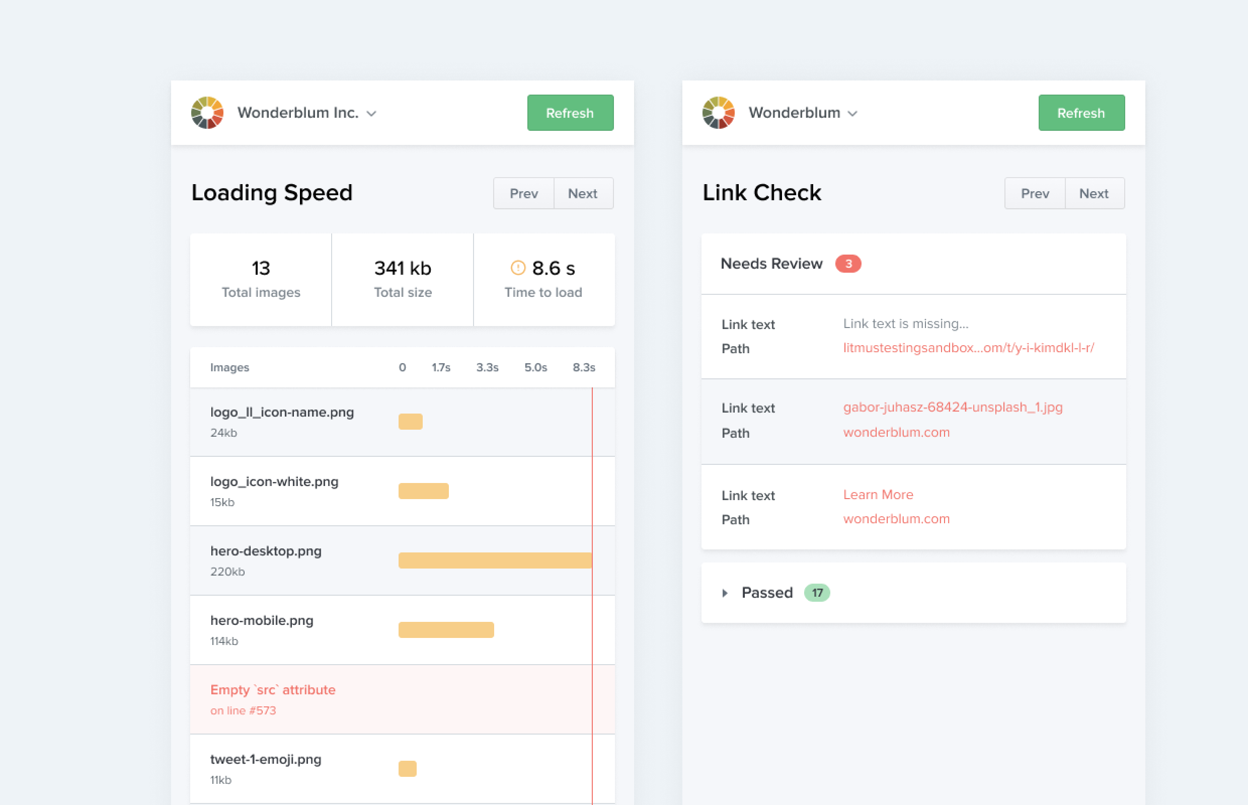 Extension email checks and QA